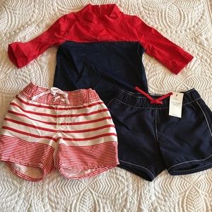 Gap swim set. 0-6 months